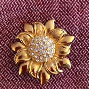🌻 Sunflower Pin Brooch